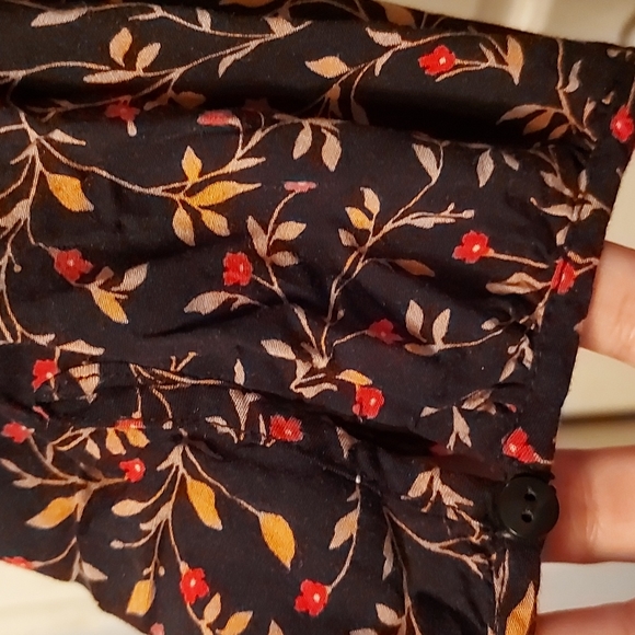 Dark brown, long sleeves blouse. Maternity, Old Navy, L - Picture 6 of 7